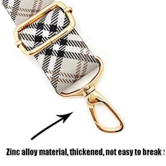 Replacement plaid bag strap - Picture 5 of 5